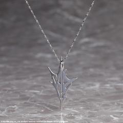 Lightning Motif Silver Pendant