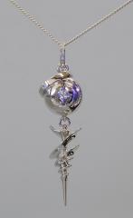 Serah Silver Engagement Pendant