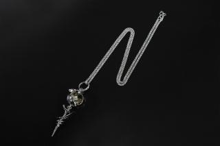 Serah Silver Engagement Pendant