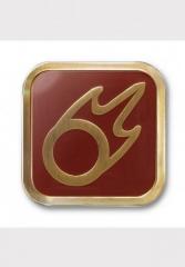 Black Mage Job Icon Pin