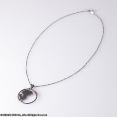 Chocobo Silver Pendant (Black)