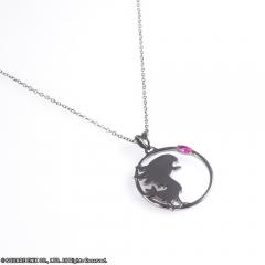 Chocobo Silver Pendant (Black)