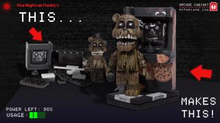 Phantom Freddy w/ Arcade Cabinet
