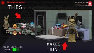 Security Office w/ Spring Trap