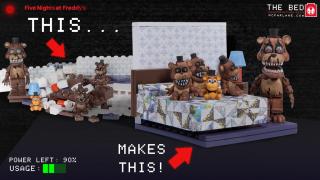 Bed w/ Nightmare Freddy