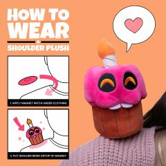 Cupcake Shoulder Rider 6" Plush