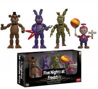 Freddy, Bonnie, Springtrap & Balloon Boy 4-Pack