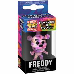 Tie-Dye Freddy Keychain