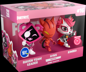 Raven Team Leader, Lynx & Kimiko Minitooz (exclusive)