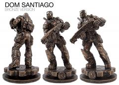 Dom Santiago Bronze Statue
