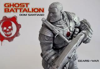 Dom Santiago Ghost Battalion Statue