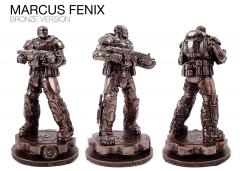 Marcus Fenix Bronze Statue