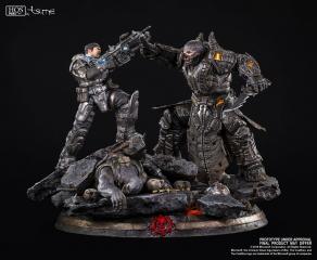 Marcus vs General RAAM Statue