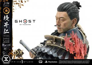 Jin Sakai, The Ghost 1/4 Scale Statue (sakai clan armor / deluxe)