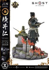 Jin Sakai, The Ghost 1/4 Scale Statue (sakai clan armor / deluxe)