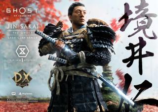 Jin Sakai, The Ghost 1/4 Scale Statue (sakai clan armor / deluxe)
