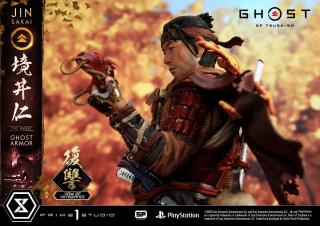 Jin Sakai, The Ghost 1/4 Scale Statue (vow of vengeance armor)