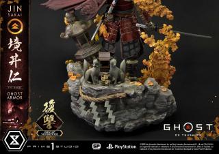 Jin Sakai, The Ghost 1/4 Scale Statue (vow of vengeance armor)