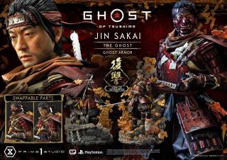 Jin Sakai, The Ghost 1/4 Scale Statue (vow of vengeance armor)