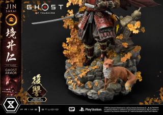Jin Sakai, The Ghost 1/4 Scale Statue (vow of vengeance armor)