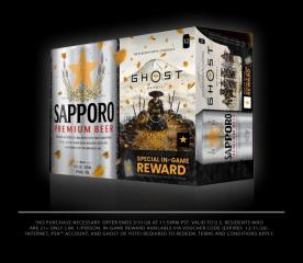 Sapporo x Ghost of Yotei Beer
