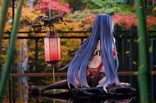 DP-12: Echeveria Lantern -Crimson- 1/6 Scale Statue