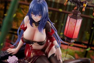 DP-12: Echeveria Lantern -Crimson- 1/6 Scale Statue