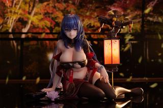 DP-12: Echeveria Lantern -Crimson- 1/6 Scale Statue