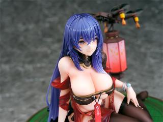 DP-12: Echeveria Lantern -Crimson- 1/6 Scale Statue
