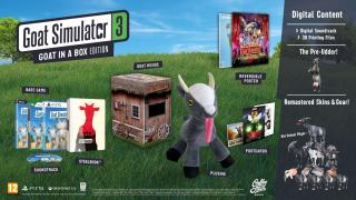 Goat Plushie & Artwork