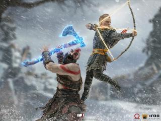 Kratos & Atreus 1/10 Scale Statue