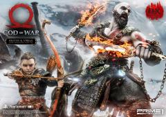 Kratos & Atreus 1/4 Scale Statue (deluxe)