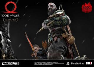 Kratos & Atreus 1/4 Scale Statue (deluxe)