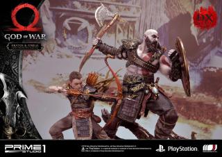 Kratos & Atreus 1/4 Scale Statue (deluxe)