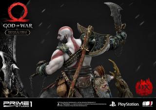 Kratos & Atreus 1/4 Scale Statue (deluxe)