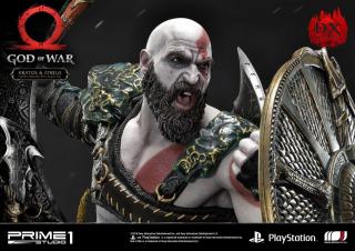 Kratos & Atreus 1/4 Scale Statue (deluxe)