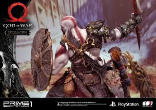 Kratos & Atreus 1/4 Scale Statue