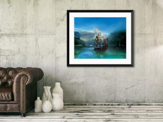 Kratos & Atreus (Art Print)