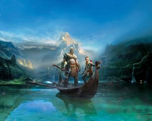 Kratos & Atreus (Art Print)