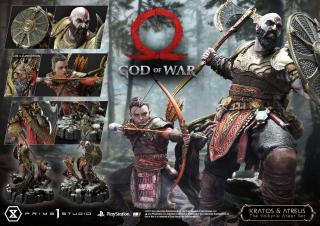 Kratos & Atreus Valkyrie Armor 1/4 Scale Statue