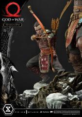 Kratos & Atreus Valkyrie Armor 1/4 Scale Statue