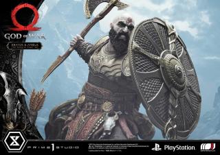 Kratos & Atreus Valkyrie Armor 1/4 Scale Statue
