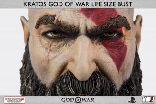 Kratos Life Size Bust (Norse)