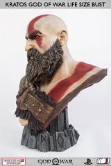Kratos Life Size Bust (Norse)
