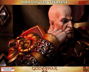 Kratos on Throne (exclusive)