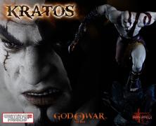 Lunging Kratos