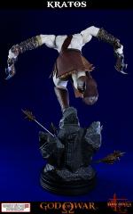Lunging Kratos