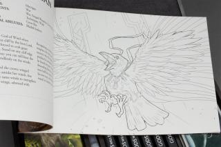 Gods Will Fall Coloring Book Kit