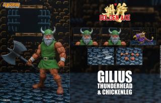 Gilius Thunderhead & Chicken Leg 1:12 Scale Figure
