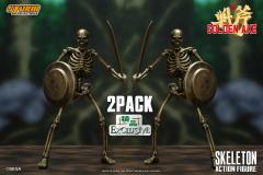 Skeleton Two Packs 1:12 Scale Figure (gold / exclusive)